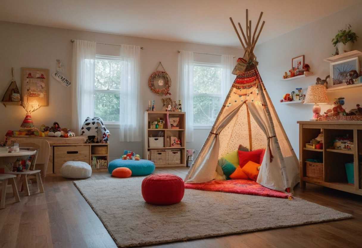Les meilleurs tipis pour créer un espace de jeu inspirant